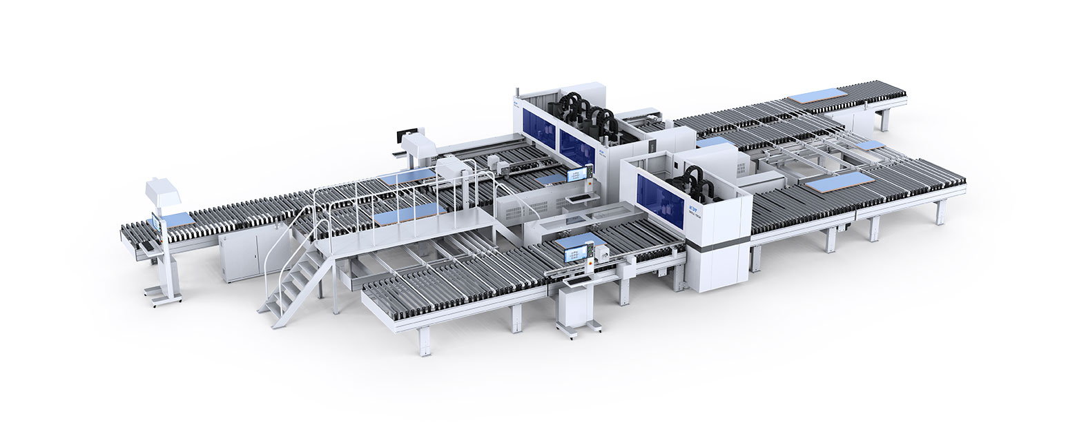 Línea de taladros cnc kdt