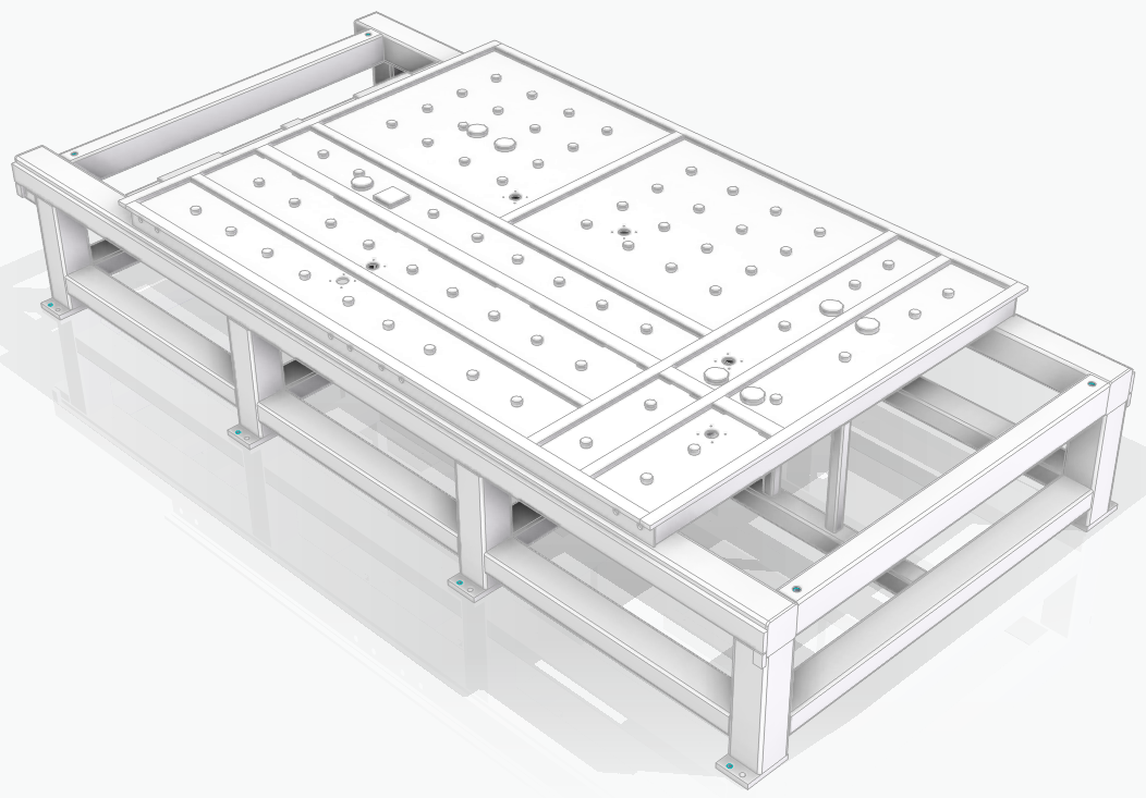 bancada cnc kdt