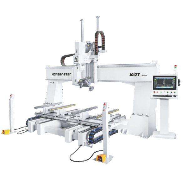 Centro CNC de 5 ejes para madera Hongmaster MASTER TC2-2C