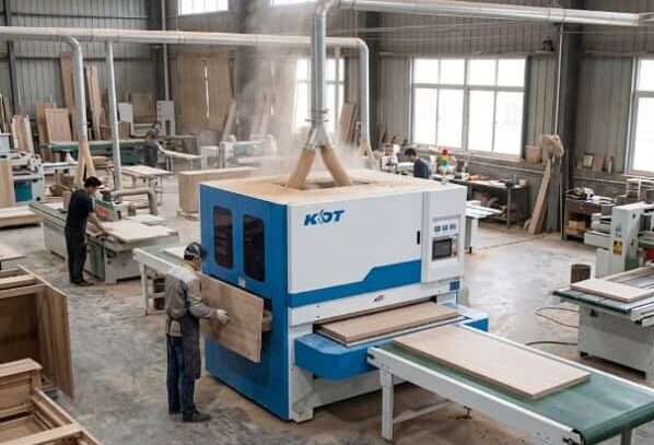 Gama de lijadoras industriales profesionales KDT Ibérica para carpintería y fabricación de muebles